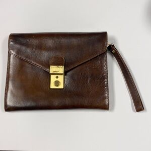 Vintage Astor Bags Men’s Wristlet Clutch Attaché Bag